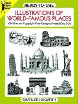 Ready-to-Use Illustrations of World-Famous Places by Charles Hogarth Book