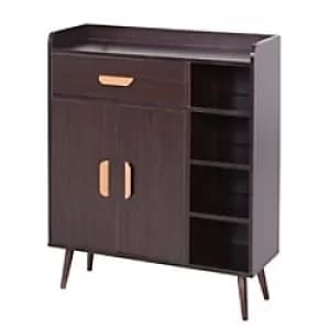 HOMCOM Cabinet 837-018 Brown 295 x 800 x 950 mm