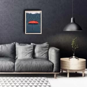 KCT-029 Multicolor Decorative Framed MDF Painting