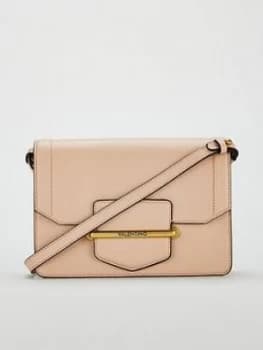 Valentino By Mario Valentino Anfissa Winter Leather Satchel Bag - Sand, Grey, Women