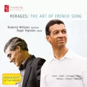 Mirages The Art of French Song by Roderick Williams CD Album