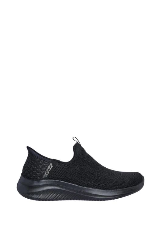 Skechers Ultra Flex 3.0 Stretch Knit Slip-ins Black female