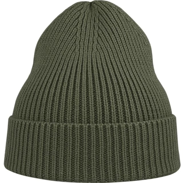 Atlantis Atlantis Men Andy Polyester Beanie in Olive Olive One Size Male 5063300874103