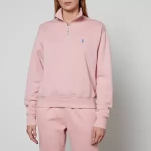 Polo Ralph Lauren Cotton-Blend Jersey Half-Zip Sweatshirt - L