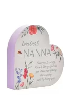 Mother's Day 3D Heart "Nanna"