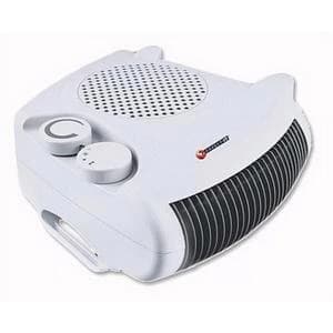 Original Connect It ES1273 2Kw Fan Heater 2 Heat Settings Adjustable Position White