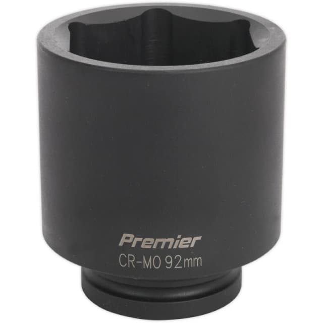 Loops 92mm Forged Deep Impact Socket - 1" Sq Drive - Chromoly Wrench Socket Multi