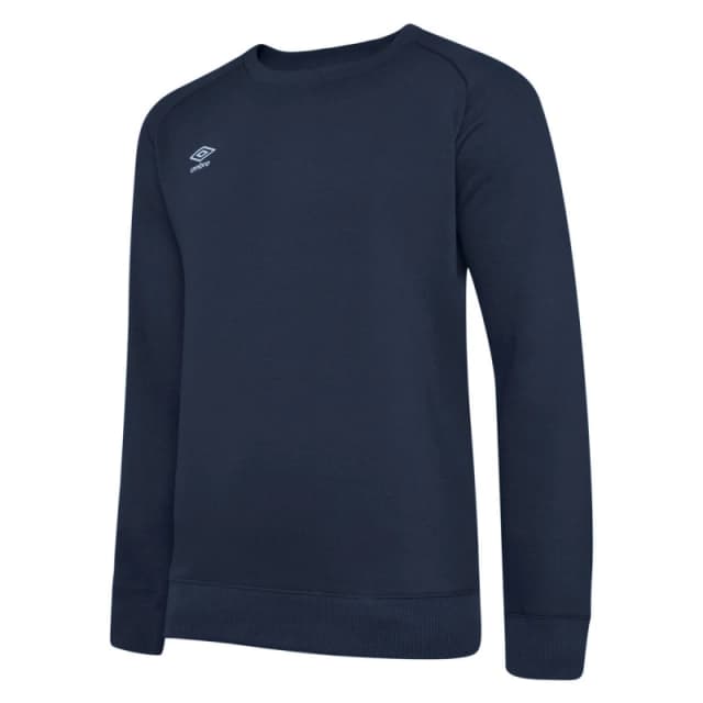 Umbro Club Leisure Sweatshirt in Navy Size: 11-12 Years Navy Unisex 11-12 Years