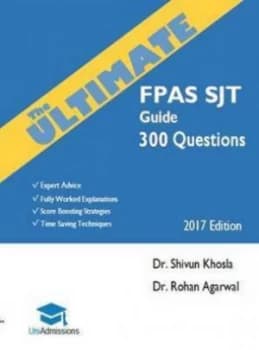 The Ultimate Fpas Sjt Guide by Dr Shivun Khosla Paperback
