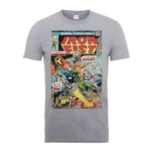 Marvel Comics Iron Fist Atomic Man Mens Grey T-Shirt - L