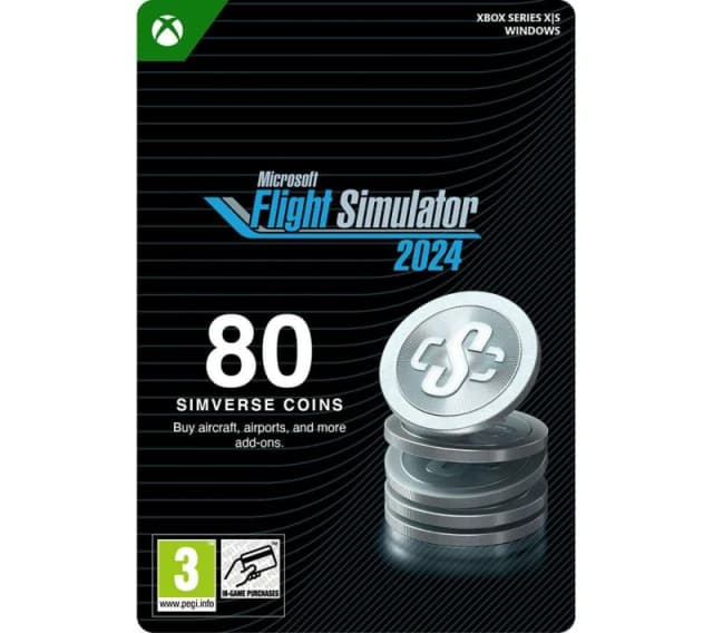 Microsoft Microsoft Flight Simulator 2024 80 Coins - Xbox