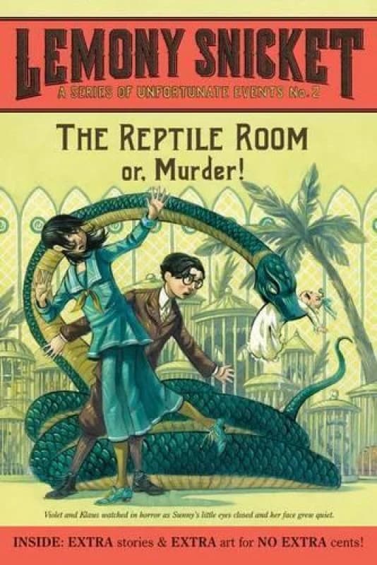 The Reptile Room by Lemony Snicket Book
