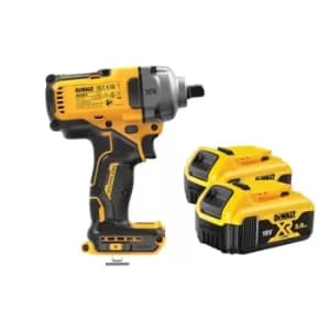 DEWALT DCF892P2T XR BL High Torque 1/2in Impact Wrench 18V 2 x 5.0Ah Li-ion