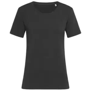 Stedman Womens/Ladies Stars T-Shirt (M) (Black Opal)