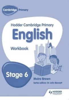 Hodder Cambridge Primary English. Stage 6 Work Book by Moira Brown Paperback
