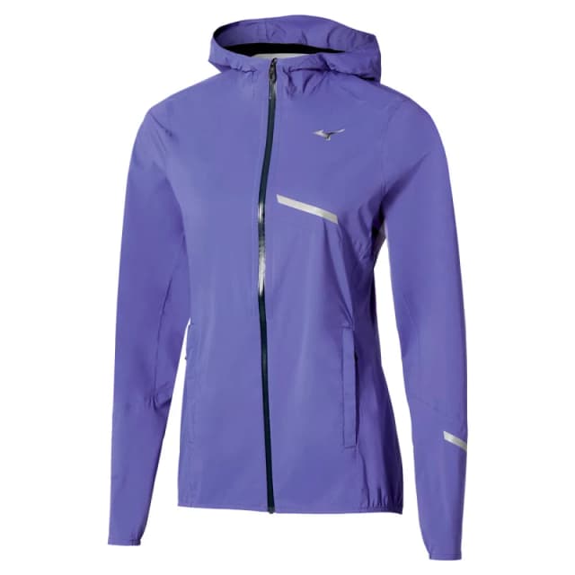 Mizuno Mizuno Trail Waterproof 20k Jacket Womens Iris Bloom - Purple / L
