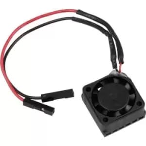 rb-heatsink2 Fan Compatible with (development kits): Raspberry Pi, Rock Pi, Banana Pi Black