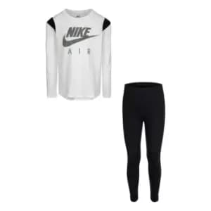 Nike Air Leggings Set Infant Girls - White