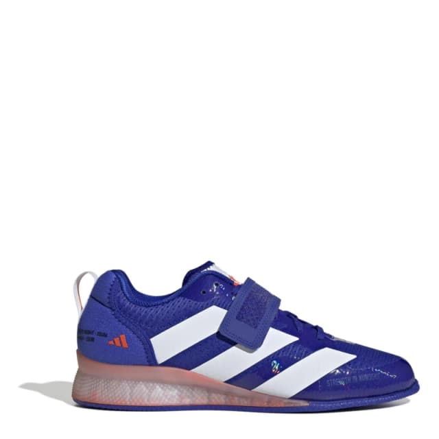 adidas Adipower Weightlifting 3 Shoes Juniors Blue/White/Orng unisex 4.5 (37.3)