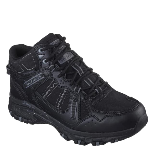 Skechers Hillcrest Rugged Boots Mens Black male 6 (39.5)