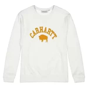 Carhartt Wip Locker Crewneck, Ash Heather ---, Male, Crewnecks, I031408.1ETXX
