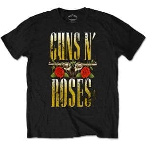 Guns N' Roses - Big Guns Unisex Large T-Shirt - Black