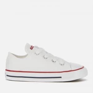 Converse Toddlers Chuck Taylor All Star Ox Trainers - White - UK 4 Toddler - White