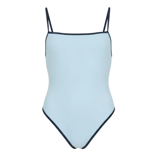 Jack Wills JW Contrast Suit Ld63 Baby Blue female 8 (XS)