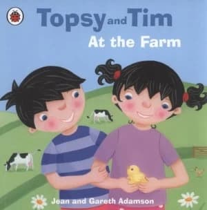 Topsy and Tim at the Farm by Jean Adamson Paperback