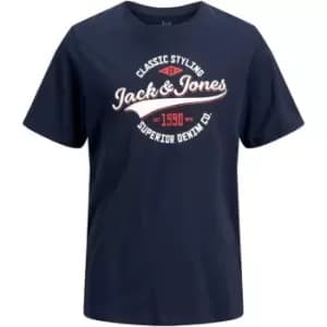 Jack and Jones Logo T Shirt Junior - Blue