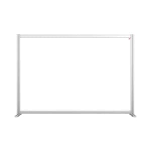 Nobo Acrylic Modular Desk Divider 1400 x 1000mm Clear KF90372