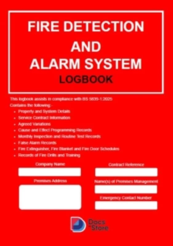 Fire Detection and Alarm System Logbook Paperback / softback