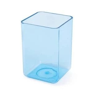 Polystyrene Executive Pen Tidy Ice Blue Complements Executive Letter