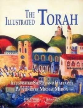 The Illustrated Torah by Michal Meron Hardback