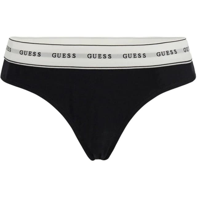 Guess Carrie Thong With Logo Band 14673502 Black