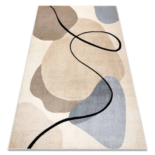 RugsX Fusion Rug in Yellow Size: 240cm x 330cm Yellow Unisex 240cm x 330 cm