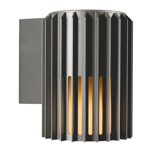 Nordlux Aludra Outdoor Aluminium Wall Light Coastal/marine Safe Black,mains
