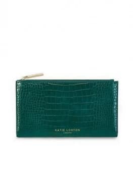 Katie Loxton Celine Faux Croc Fold Out Purse - Green