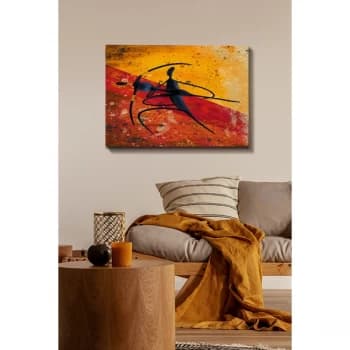 Kanvas Tablo (50 x 70) - 40 Multicolor Decorative Canvas Painting