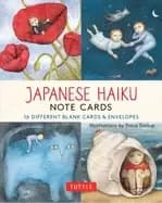 japanese haiku 16 note cards 16 different blank cards with 17 star patterne