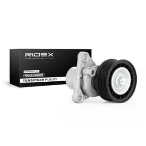 RIDEX Tensioner Pulley FORD,VOLVO 310T0011 1127103,1306666,1371224 Tensioner Pulley, v-ribbed belt 1S7Q6A228AC,1S7Q6A228AD,1S7Q6A228AE,30731938