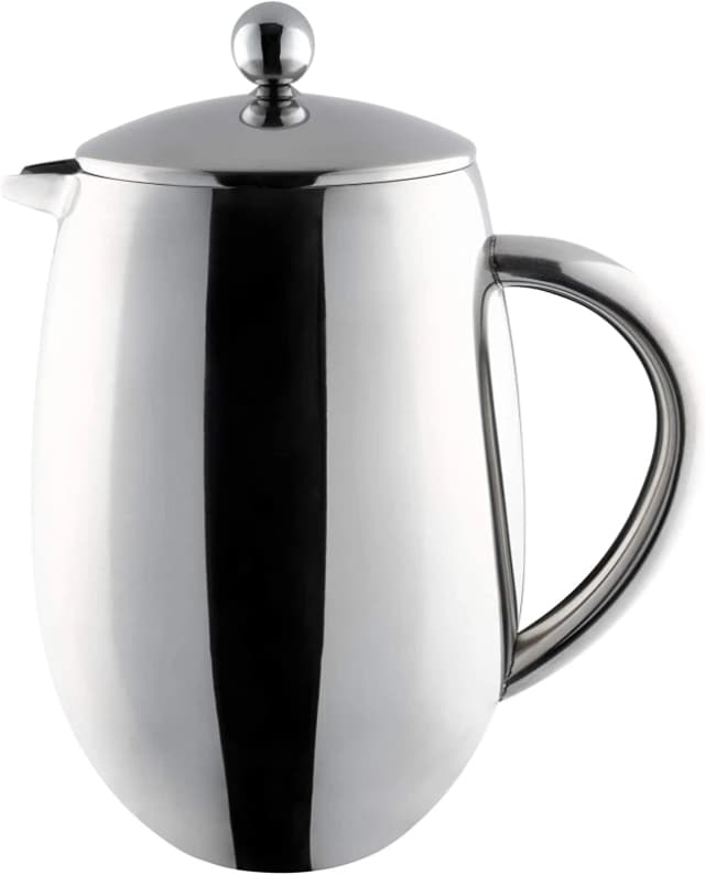Grunwerg CAFE OLE 8 Cup Double Wall Cafetiere Silver unisex