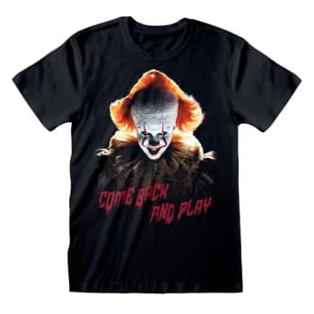 IT Chapter 2 - Come Back And Play Unisex Medium T-Shirt - Black