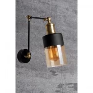 Sara caml? aplik Black Wall Lamp