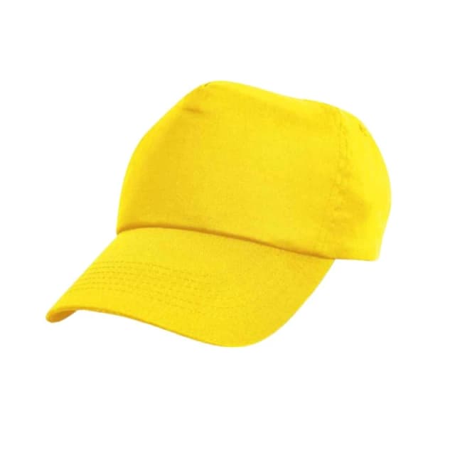 Result Womens Cotton Baseball Cap in Yellow Yellow Female One Size