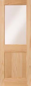 Wickes Tamar External Pine Door Glazed 1 Panel 1981 x 762mm