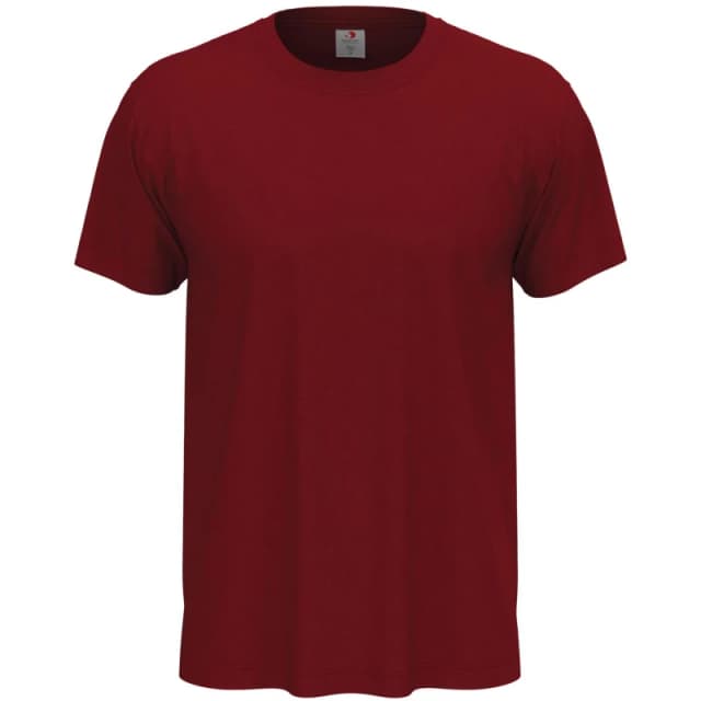 Stedman Classics Mens Stedman Classic Tee in Wine Size: XS Wine Male XS