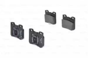 Bosch 0986424411 BP201 Brake Pad Set Disc Brake Front Axle