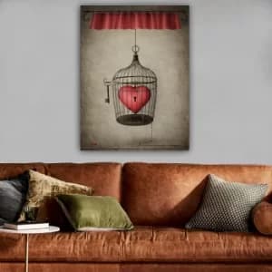 45081946_70100 Multicolor Decorative Canvas Painting