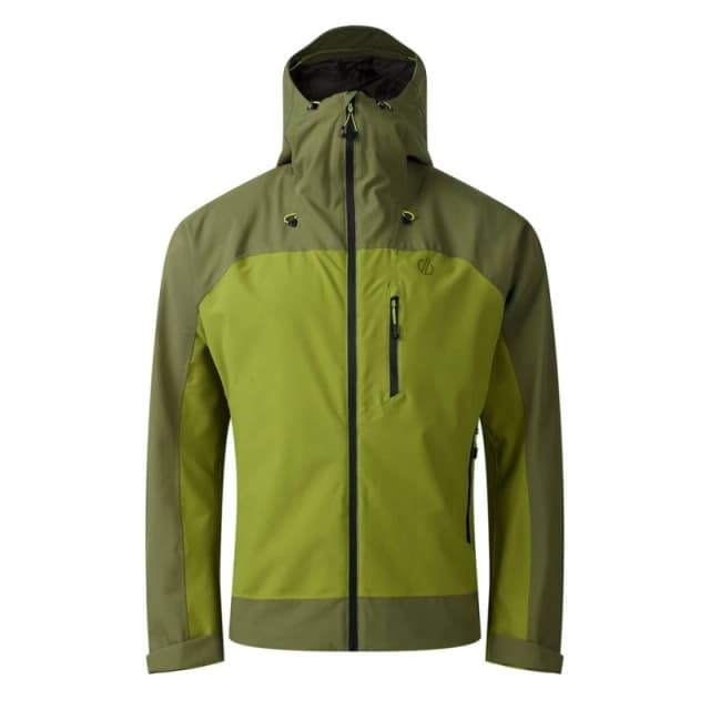 Dare 2b Mens Torrek III Hooded Walking Waterproof Jacket in Olive Size: Medium Olive Male M